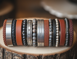 Comment Choisir le Bracelet Homme Idéal : Guide des Matériaux et Styles